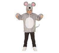 W WIDMANN MILANO Party Fashion - Costume de Souris en Peluche, Confort et Douceur, Design Attrayant, facilité d'enfilage, Polyvalent pour Toutes Occasions, sécurité Garantie pour Les Enfants
