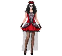 Widmann Costume Dia de los Muertos Robe Party Fashion Halloween