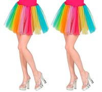 WIDMANN Multicolor Tutu 40 cm - (Lot de 2)