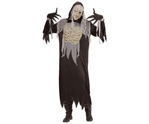 Widmann Mummy (Hooded Robe, Gloves, Mask) (S) Different Colors