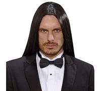 WIDMANN N9201 - Perruque Dream Hair Victor, Homme Adulte, fête, Carnaval, fêtes à thème, Couleur Noir