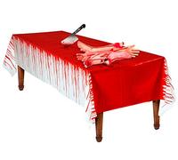 Widmann Nappe ensanglantée Unisex-Adult, Rouge, 137 x 275 cm, vd-wdm08165