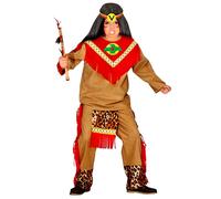 Widmann Native Indian (Dress, Belt, Boot Covers, Headband) (158 cm / 11-13 Years