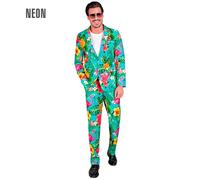 W WIDMANN MILANO Party Fashion - Costume de soirée pour Homme, Ensemble avec Veste et Pantalon, Costume des années 80 pour Carnaval et Festival