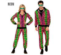 W WIDMANN MILANO Costume survêtement Party Fashion – tigre néon années 80