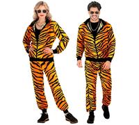 Widmann Neon Rave Animalier Party Fashion Tracksuit (Jacket, Pants) (XXL) Neon -