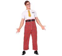 Widmann Nerd (Overalls, Belt, Tie, Glasses) (L) Different Colors