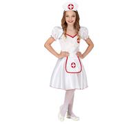Widmann Nurse (Dress, Headpiece) (116 cm / 4-5 Years) White