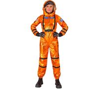 W WIDMANN MILANO Party Fashion - Costume d'astronaute pour femme, combinaison spatiale avec casque, salopette spatiale, astronaute, costumes de carnaval