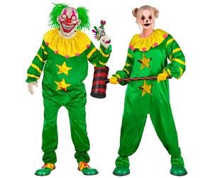 Widmann Outer Space Horror Clown (Jumpsuit) (M) Green