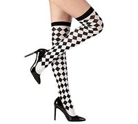 Widmann Paire de parisiens à losanges Womens, noir, taille unique, vd-wdm01300