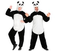 Widmann Panda In Soft Plush (Hooded Jumpsuit With Mask) (M - h 165 cm) Different
