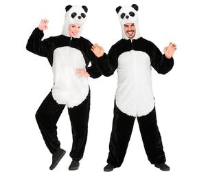 Widmann Panda In Soft Plush (Hooded Jumpsuit With Mask) (M/L - h 175 cm) Differe