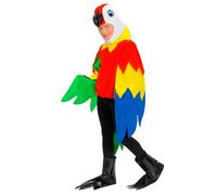 Widmann Parrot (Costume, Mask, Feet) (140 cm / 8-10 Years) Different Colors
