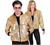 Widmann Party Fashion Bomber (Black Sequin Bomber) (XXL) Black