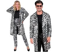 Widmann Party Fashion Coat (Animalier Tiger Sequin Coat) (XXL) Orange