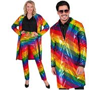 Widmann Party Fashion Coat (Rainbow Sequin Coat) (L/XL) Rainbow