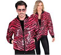 Widmann Party Fashion Hooded Bomber (Multicolor Sequin Hooded Bomber) (XXL) Diff