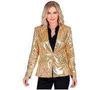 WIDMANN MILANO PARTY FASHION - Party Fashion Blazer avec paillettes pour femmes, Disco Fever, veste de costume