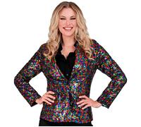Widmann Party Fashion Jacket (Multicolor Sequin Jacket) (L) Different Colors