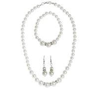 Widmann Parure Bijoux Strass Femme - 03354 - Blanc