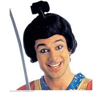 Perruque Courte Samouraïhomme Noir