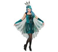 Widmann S.r.l. – Costume – W WIDMANN MILANO Party Fashion – Paon, robe et coiffe – Carnaval
