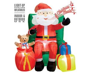 Widmann Père Noël gonflable