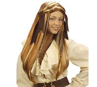 Widmann Perruque de Piratesse des Caraïbes - Taille Unique