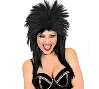 W WIDMANN MILANO Party Fashion - Perruque Rockstar, Rocker, Biker, Accessoire pour costumes