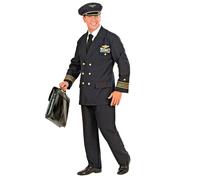 W WIDMANN MILANO - Costume pilote homme Party Fashion - Veste, pantalon, casquette - Carnaval