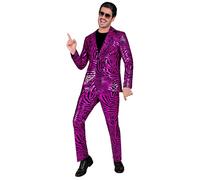 Widmann Pink Animalier Party Fashion Suit (Jacket, Pants) (S) Pink