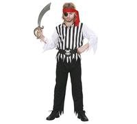 Widmann Pirate Boy (Coat, Pants, Belt, Headband) (158 cm / 11-13 Years) Differen