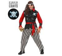 Widmann Pirate (Coat, Pants, Belt, Headband) (XXL) Different Colors