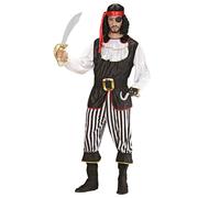 Widmann Pirate (Coat With Jabot, Pants, Belt, Boot Covers, Headband) (M) Differe