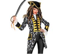 Widmann Pirate Parade Coat For Woman (S) Different Colors