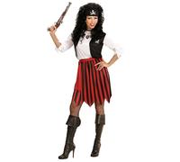 Widmann Pirate (Shirt With Vest, Skirt, Belt, Headband) (XL) Different Colors