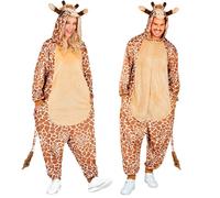 Widmann Plush Onesie Giraffe (Hooded Jumpsuit) (S/M) Different Colors