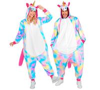 Widmann Plush Onesie Unicorn (Hooded Jumpsuit) (L/XL) Different Colors