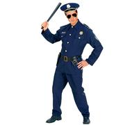 Widmann Police Officer (Jacket, Pants, Belt With Holster, Hat) (L) Blue