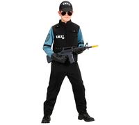 Widmann Police Officer (Jacket, Pants, Belt With Holster, Hat) (XL) Blue
