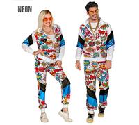 Widmann Pop Art Shell Suit (Jacket, Pants) (S) Different Colors