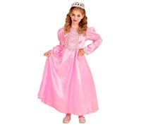 Widmann Princess (Dress, Crown) (140 cm / 8-10 Years) Pink