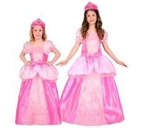 Widmann Princess (Dress, Headpiece) (140 cm / 8-10 Years) Pink