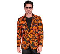 Widmann Pumpkin Party Fashion Jacket (Jacket) (M) Orange