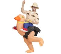 Widmann S.r.l. Déguisement gonflable Raging Bull avec chapeau Taille unique adulte