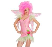 Widmann Rainbow Fairy (Dress, Wings) (158 cm / 11-13 Years) Rainbow