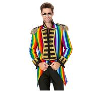 Widmann Rainbow Parade Coat For Man (M) Rainbow