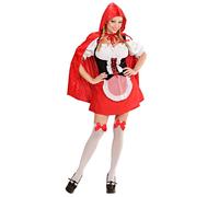 Widmann Red Capelet (Shirt With Corset, Skirt With Apron, Hooded Capelet) (M) Re