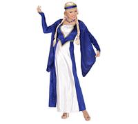 Widmann Renaissance Queen Velvet - Blue - (Dress, Headpiece) (M) Blue